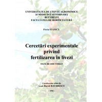 Cercetari experimentale privind fertilizarea in livezi 